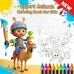 Desert Animals Coloring Book for Kids