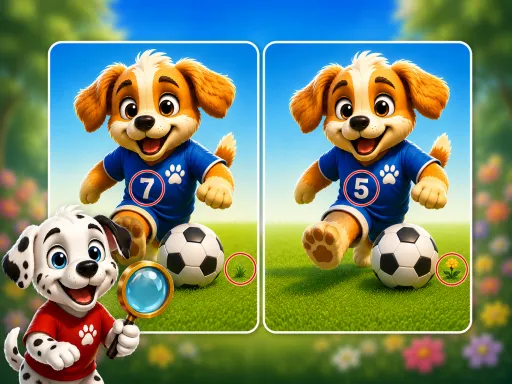 Dream Puppy Spot The Differences