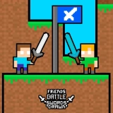 Friends Battle Swords Drawn