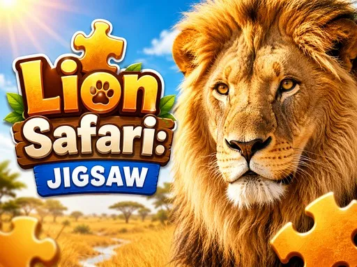 Lion Safari: Jigsaw Puzzles