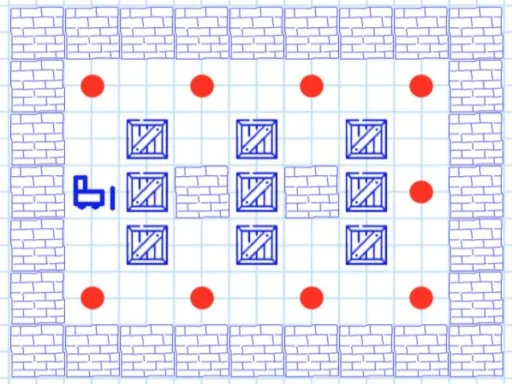 Move Boxes (Sokoban)