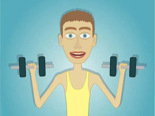 Muscle Clicker: Gym game