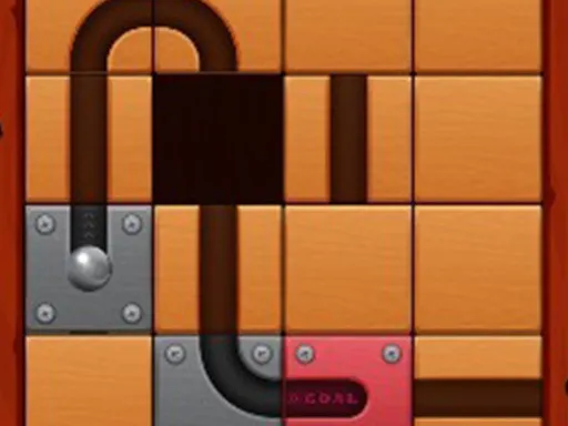 Unroll Ball Slide Puzzle